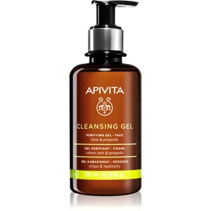 Apivita Cleansing Propolis & Lime čistiaci gél pre mastnú a zmiešanú pleť 200 ml