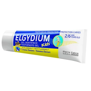 ELGYDIUM KIDS gélová zubná pasta s fluorinolom pre deti s príchuťou banánu 1x50 ml