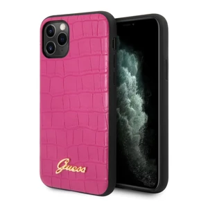 Tok Guess Croco for iPhone 11 Pro Max, rózsaszín