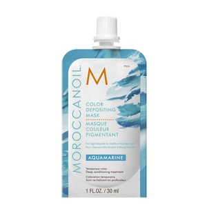 Tónující maska na vlasy Moroccanoil Color Depositing - Aquamarine, 30 ml (CDAQ30GL) + DÁREK ZDARMA