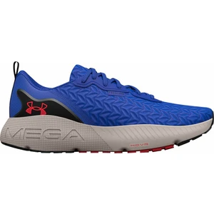 Under Armour Men's UA HOVR Mega 3 Clone Running Shoes Versa Blue/Ghost Gray/Bolt Red 42