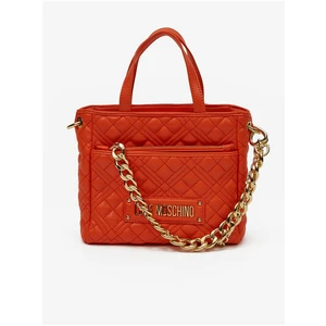 Orange Ladies Handbag Love Moschino - Women