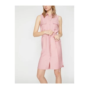 Koton Dress - Pink - Shirt dress