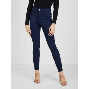 Dark blue women's trousers ORSAY - Ladies