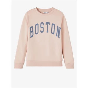 Light pink girly sweatshirt name it Tera - Girls