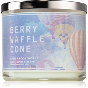 Bath & Body Works Berry Waffle Cone vonná sviečka I. 411 g