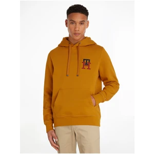 Mustard Mens Hoodie Tommy Hilfiger - Men