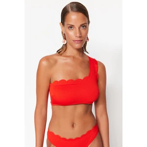 Trendyol Bikini Top - Red - Plain