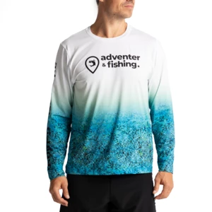 Adventer & fishing Angelshirt Functional UV Shirt Bluefin Trevally XL