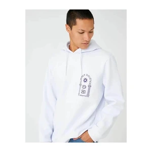 Koton Sweatshirt - White - Regular fit