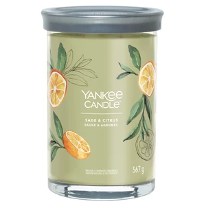 Yankee Candle Aromatická sviečka Signature tumbler veľký Sage & Citrus 567 g