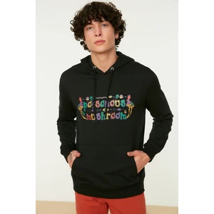 Trendyol Sweatshirt - Black - Regular fit