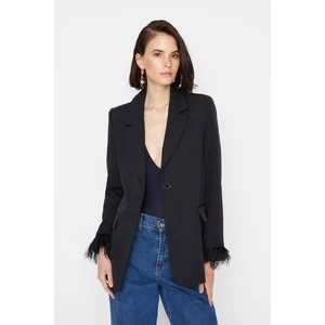 Trendyol Blazer - Black - Regular fit