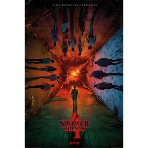 Plakát 61x91,5cm – Stranger Things - Every Ending Has A Beginning