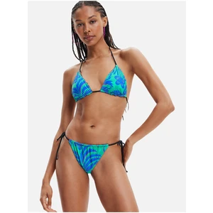 Black and blue double-sided Desigual Rush I Swimwear Bottoms - Women