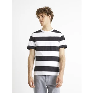 Celio Striped T-Shirt Beboxr - Men