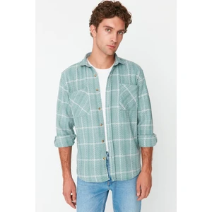 Trendyol Shirt - Turquoise - Regular fit