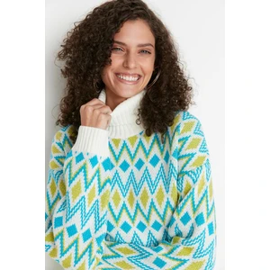 Trendyol Sweater - Ecru - Regular fit