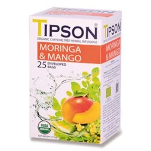 Čaj TIPSON BIO Health Teas Moringa Mango 25x1,5g