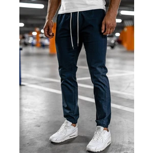 Pantaloni joggers bleumarin-închis Bolf 1145