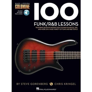 Hal Leonard 100 Funk/R&B Lessons Bass Kotta