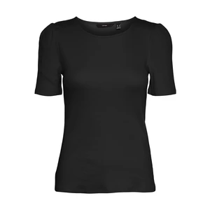 Vero Moda Dámske tričko VMNATASHA 10264993 Black L