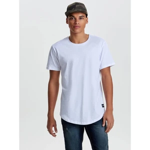 White Basic T-Shirt ONLY & SONS Matt - Men