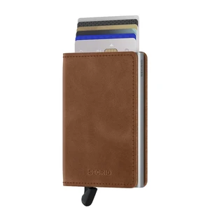 Secrid Slimwallet Vintage Cognac-Silver