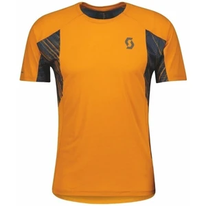 Scott Trail Run SS Mens Shirt Copper Orange/Midnight Blue S