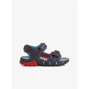 Dark Blue Boys Sandals Geox Dynomix - Boys