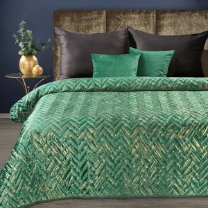 Eurofirany Unisex's Bedspread 387840 Dark Green