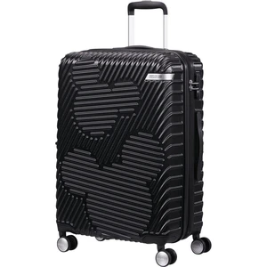 American Tourister Skořepinový cestovní kufr Mickey Clouds M EXP 63/70 l - černá