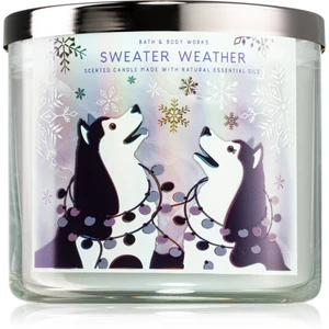 Bath & Body Works Sweater Weather vonná svíčka V. 411 g