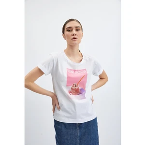 Orsay White Womens T-Shirt - Women