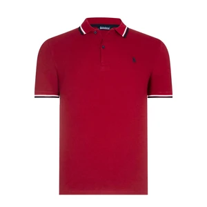 T8594 DEWBERRY MENS T-SHIRT-BURGUNDY