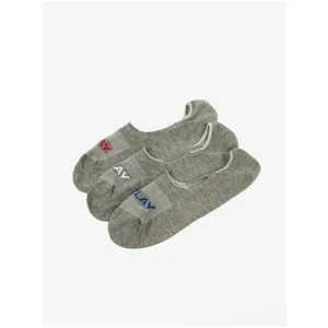 Set of three pairs of men's socks in Grey Replay - Men