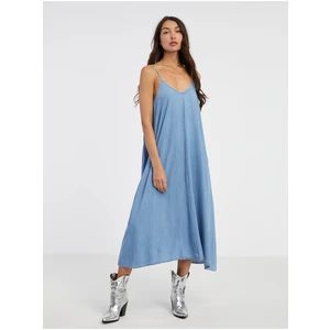 Light blue denim midi dress ONLY Laia - Ladies