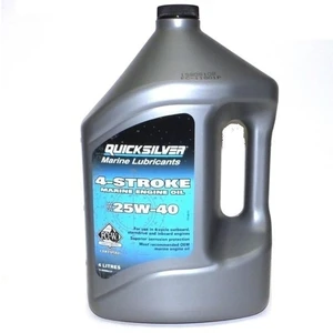 Quicksilver 4-Stroke Marine Engine Oil SAE 25W-40 4L