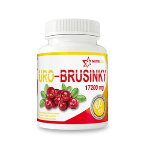 Doplněk stravy URO Brusinky Nutricius (60 tablet)