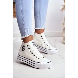 Women's Sneakers Big Star White GG274013