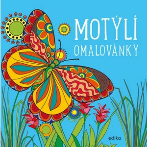 Motýlí omalovánky - Bezděková Julie [Kniha - omalovánky]