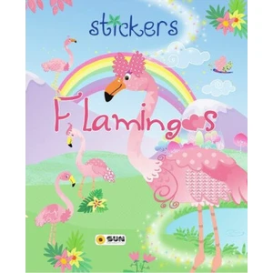 Flamingos stickers [Papírenské zboží]