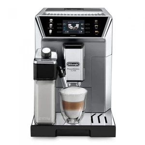 Espresso DeLonghi Ecam 550.85 MS Prima Donna Class strieborn... Tlak 19 barů, dotykový displej, systém LatteCrema, aplikace Coffee Link.