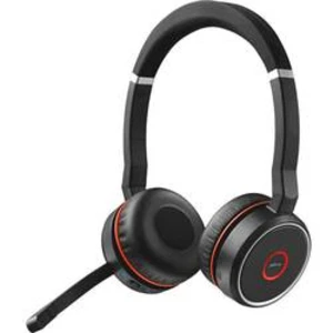 Jabra Evolve 75, Duo, USB-BT, MS, stojánek