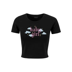 Girls' T-shirt black