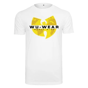 White T-shirt with Wu Wear logo