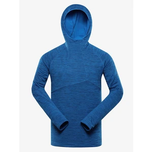 Men's quick-drying sweatshirt ALPINE PRO GORF electric blue lemonade