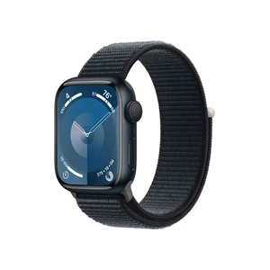 APPLE Watch Series 9 GPS 41mm hliníkové pouzdro se sportovním řemínkem, tmavé