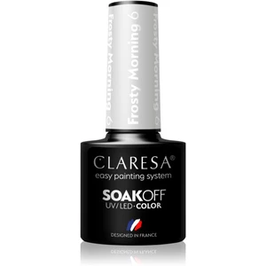 Claresa SoakOff UV/LED Color Frosty Morning gelový lak na nehty odstín 6 5 g