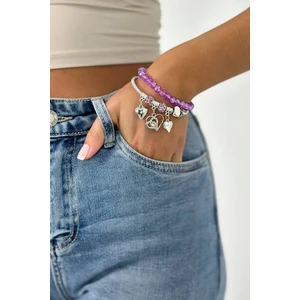 Bracelet purple